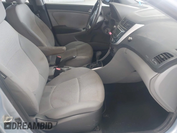 2012 Hyundai Accent GS with VIN KMHCT5AEXCU040770, listed as a IAAI auction lot 42265628 with 139,595 mi miles and . Bid and sale history available at DreamBid. Image 5.