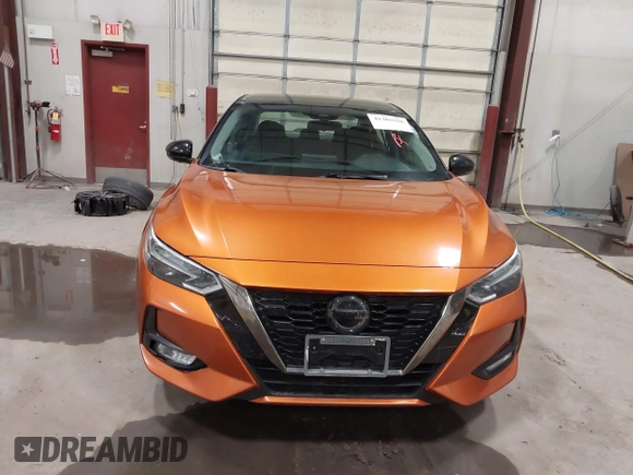 2021 Nissan Sentra SR with VIN 3N1AB8DV9MY209903, listed as a IAAI auction lot 41305528 with 48,247 mi miles. Bid and sale history available at carsss.com. Image 13.