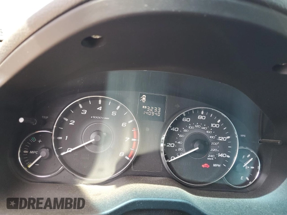 2012 Subaru Legacy Limited with VIN 4S3BMBK63C3039212, listed as a Copart auction lot 54097085 with 140,940 mi miles and Salvage Title. Bid and sale history available at carsss.com. Image 9.