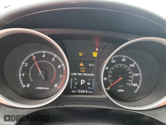 2011 Mitsubishi Outlander SE with VIN JA4AR4AUXBZ024544, listed as a Copart auction lot 58465235 with 152,914 mi miles and Salvage title. Bid and sale history available at DreamBid. Image 9.