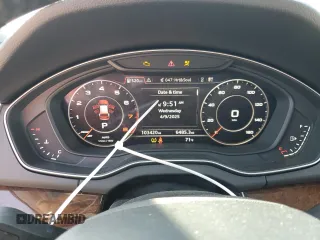 2018 Audi Q5 Premium with VIN WA1ANAFY9J2015010, listed as a Copart auction lot 52415665 with 103,420 mi miles and Salvage Title. Bid and sale history available at carsss.com. Image 9.