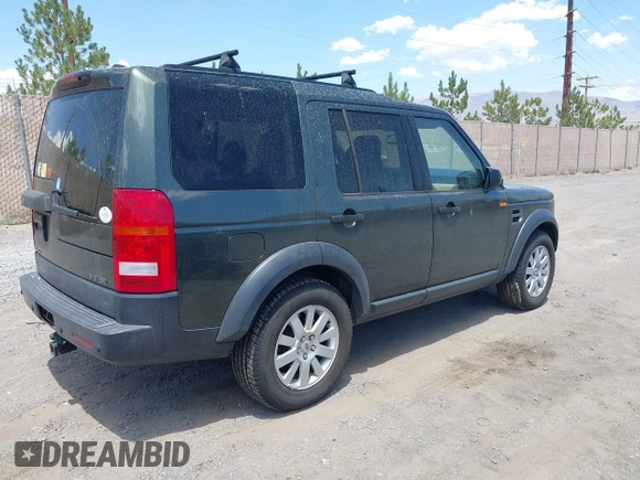 2006 Land Rover LR3 SE with VIN SALAE25436A396028, listed as a IAAI auction lot 42634180 with 151,426 mi miles and . Bid and sale history available at DreamBid. Image 4.