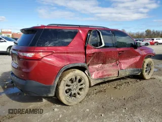 2018 Chevrolet Traverse RS with VIN 1GNERJKX0JJ156862, listed as a Copart auction lot 80392054 with 0 mi miles and Salvage Title. Bid and sale history available at carsss.com. Image 3.