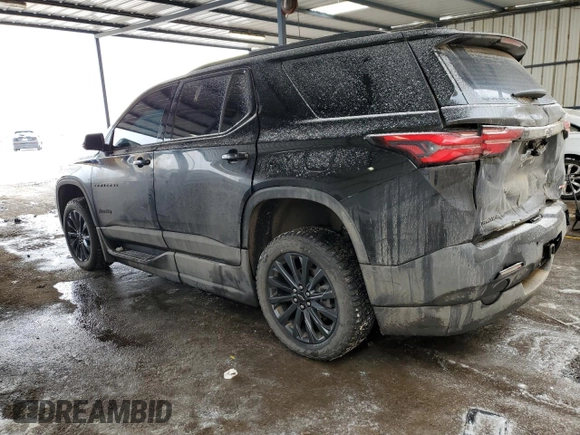 2022 Chevrolet Traverse RS with VIN 1GNERJKWXNJ107875, listed as a Copart auction lot 45517095 with 41,572 mi miles and Salvage title. Bid and sale history available at DreamBid. Image 2.