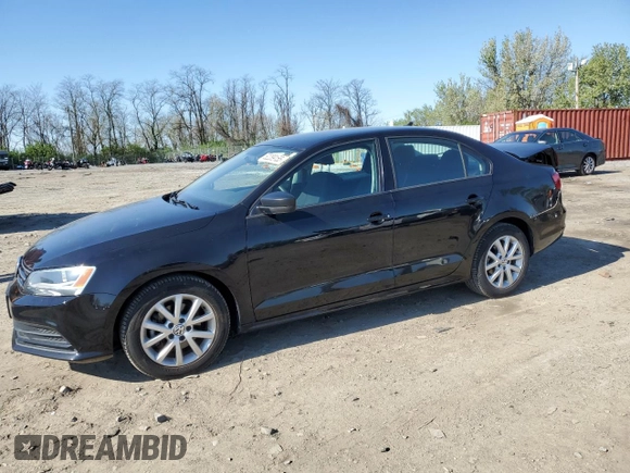 2015 Volkswagen Jetta SE с VIN 3VWD17AJ5FM404204, выставлен на аукционе Copart как лот 52289155 с пробегом 79 427 миль миль и Списание • Salvage title. История ставок и продаж доступна на DreamBid. Изображение 1.