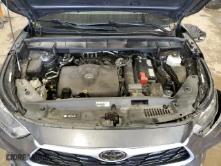 2020 Toyota Highlander XLE with VIN 5TDHZRAH2LS013609, listed as a Copart auction lot 84092874 with 53,601 mi miles and Salvage Title. Bid and sale history available at carsss.com. Image 12.