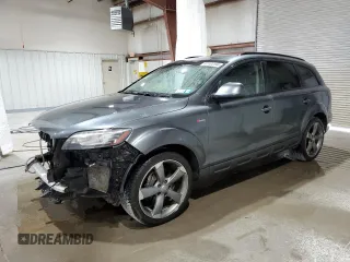 2014 Audi Q7 3.0T Premium with VIN WA1CGAFE0ED013195, listed as a Copart auction lot 61104194 with 117,065 mi miles and Salvage Title. Bid and sale history available at carsss.com. Image 1.
