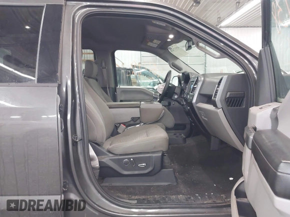 2018 Ford F-150 XL with VIN 1FTEW1E53JKF58493, listed as a IAAI auction lot 41517438 with 159,483 mi miles. Bid and sale history available at carsss.com. Image 5.