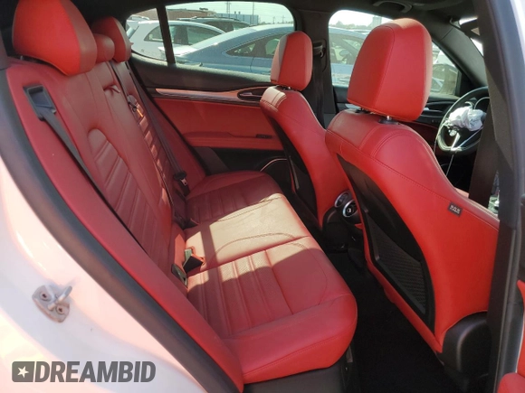 2019 Alfa Romeo Stelvio Ti with VIN ZASPAKBN3K7C70518, listed as a Copart auction lot 53438145 with Not provided miles and Non repairable. Bid and sale history available at DreamBid. Image 10.