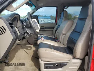 2008 Ford F-250 XL with VIN 1FTSW20R98ED71268, listed as a Copart auction lot 50591805 with 344,457 mi miles and Salvage title. Bid and sale history available at DreamBid. Image 7.