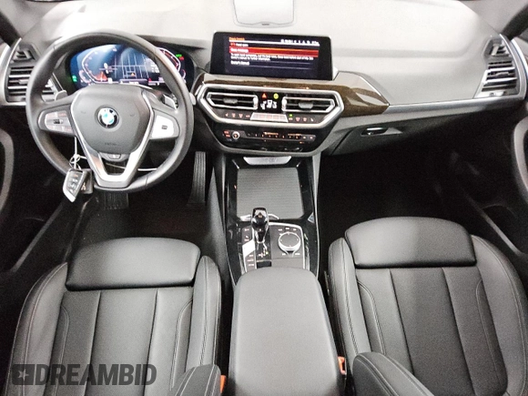 2024 BMW X3 sDrive30i with VIN 5UX43DP0XR9X11878, listed as a Copart auction lot 49742675 with 24,951 mi miles and Clean Title. Bid and sale history available at DreamBid. Image 8.