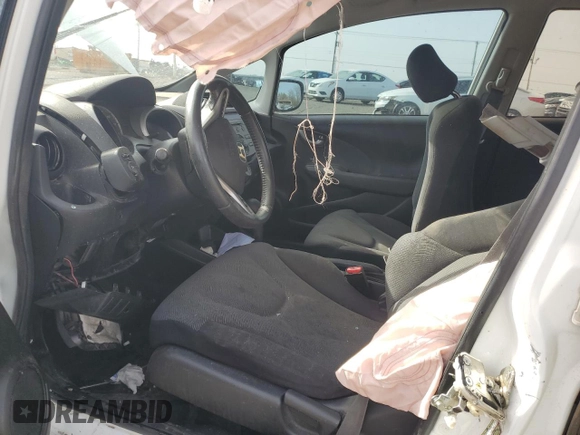 2009 Honda Fit Sport with VIN JHMGE88429S009935, listed as a Copart auction lot 51483705 with 0 mi miles and Non Repairable. Bid and sale history available at carsss.com. Image 7.