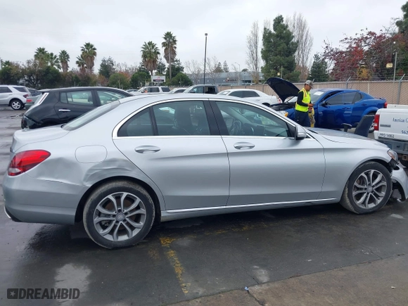 2015 Mercedes-Benz C-Class C 300 with VIN 55SWF4JB0FU094227, listed as a IAAI auction lot 41043240 with 99,337 mi miles. Bid and sale history available at carsss.com. Image 13.