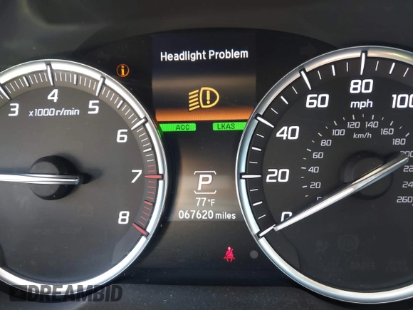 2018 Acura TLX Technology with VIN 19UUB2F59JA004720, listed as a IAAI auction lot 42033310 with 67,620 mi miles and . Bid and sale history available at DreamBid. Image 16.