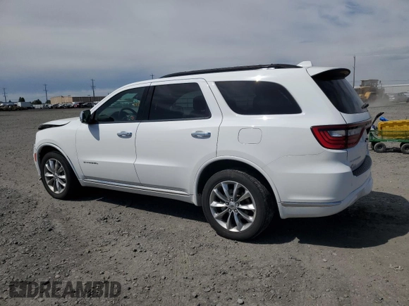 2022 Dodge Durango Citadel с VIN 1C4SDJETXNC193558, выставлен на аукционе Copart как лот 56224965 с пробегом 29 684 миль миль и Списание • Salvage title. История ставок и продаж доступна на DreamBid. Изображение 2.