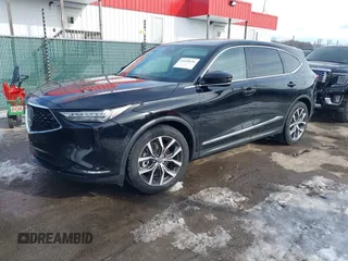 2022 Acura MDX w/Technology Package with VIN 5J8YD9H46NL001454, listed as a IAAI auction lot 41268436 with 83,753 mi miles. Bid and sale history available at carsss.com. Image 17.
