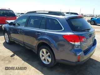2014 Subaru Outback Premium with VIN 4S4BRCCC6E3233680, listed as a IAAI auction lot 41828411 with 129,796 mi miles and . Bid and sale history available at DreamBid. Image 3.