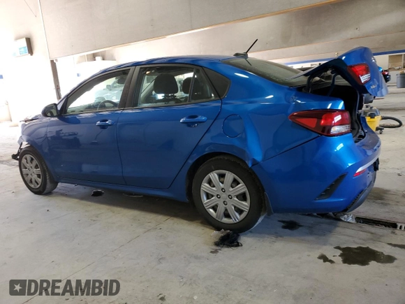 2021 Kia Rio S with VIN 3KPA24AD0ME403741, listed as a Copart auction lot 45211465 with 88,568 mi miles and Salvage Title. Bid and sale history available at carsss.com. Image 2.