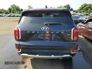 2021 Hyundai Palisade Calligraphy z VIN KM8R7DHE8MU174578, wystawiony jako Copart lot #59219254 z przebiegiem 54 823 mil mil oraz Szkoda całkowita • Salvage title. Historia ofert i sprzedaży dostępna na DreamBid. Obrazek 6.
