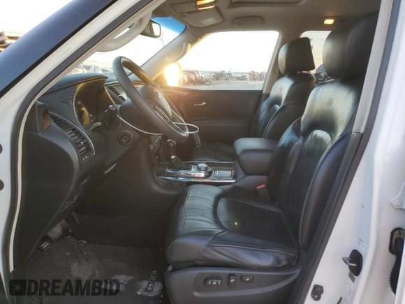 2011 Infiniti QX56 7-passenger with VIN JN8AZ2NE0B9004949, listed as a Copart auction lot 76376984 with 167,889 mi miles and Clean Title. Bid and sale history available at carsss.com. Image 7.