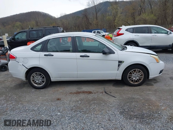 2008 Ford Focus SE with VIN 1FAHP35N08W122604, listed as a IAAI auction lot 41942030 with 89,034 mi miles. Bid and sale history available at carsss.com. Image 13.