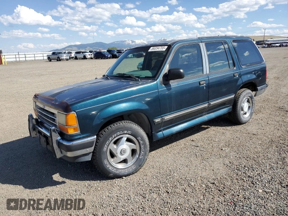 1994 Ford Explorer Eddie Bauer z VIN 1FMDU34X2RUE80560, wystawiony jako Copart lot #56334755 z przebiegiem 167 719 mil mil oraz Czysty tytuł • Clean title. Historia ofert i sprzedaży dostępna na DreamBid. Obrazek 1.