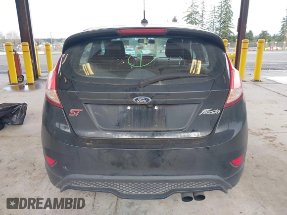 2019 Ford Fiesta ST with VIN 3FADP4GX1KM141348, listed as a IAAI auction lot 41903334 with 91,363 mi miles. Bid and sale history available at carsss.com. Image 16.