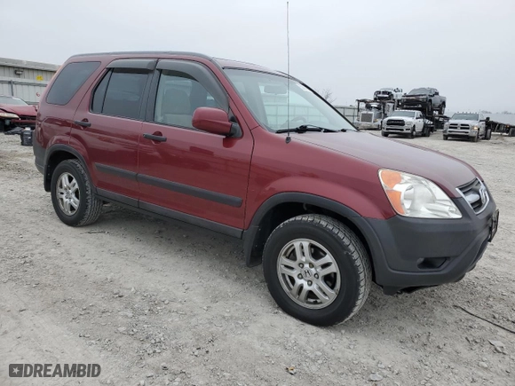 2004 Honda CR-V EX with VIN SHSRD78894U216833, listed as a Copart auction lot 52998105 with 129,330 mi miles and Clean Title. Bid and sale history available at carsss.com. Image 4.
