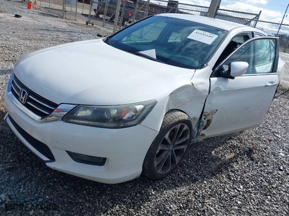 2014 Honda Accord Sedan Sport with VIN 1HGCR2F55EA245137, listed as a IAAI auction lot 41555188 with 150,589 mi miles. Bid and sale history available at carsss.com. Image 2.