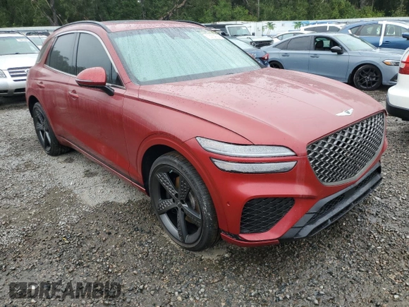 2022 Genesis GV70 Sport with VIN KMUMCDTC8NU032309, listed as a Copart auction lot 73714794 with Not provided miles and Salvage title. Bid and sale history available at DreamBid. Image 4.