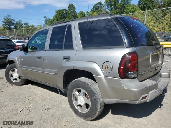 2002 Chevrolet TrailBlazer LS with VIN 1GNDT13S922370986, listed as a Copart auction lot 79159464 with 0 mi miles and Non Repairable. Bid and sale history available at carsss.com. Image 2.