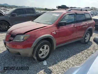 2003 Mitsubishi Outlander LS with VIN JA4LX31G83U020090, listed as a Copart auction lot 69324704 with 156,636 mi miles and Clean Title. Bid and sale history available at carsss.com. Image 1.