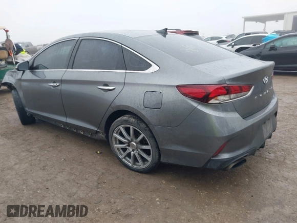 2018 Hyundai Sonata SEL with VIN 5NPE34AF1JH652136, listed as a IAAI auction lot 41442509 with 83,728 mi miles and . Bid and sale history available at DreamBid. Image 3.