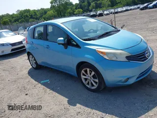 2014 Nissan Note S z VIN 3N1CE2CP7EL381412, wystawiony jako IAAI lot #42425815 z przebiegiem 128 391 mil mil oraz . Historia ofert i sprzedaży dostępna na DreamBid. Obrazek 1.