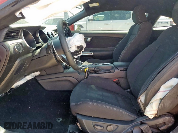 2022 Ford Mustang EcoBoost with VIN 1FA6P8TH8N5130419, listed as a Copart auction lot 57816625 with 27,375 mi miles and Salvage title. Bid and sale history available at DreamBid. Image 7.