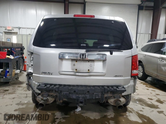 2012 Honda Pilot EX-L with VIN 5FNYF4H57CB041532, listed as a Copart auction lot 50322435 with 117,709 mi miles and Salvage Title. Bid and sale history available at DreamBid. Image 6.