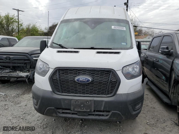 2023 Ford Transit Cargo Van with VIN 1FTBR3X88PKB88910, listed as a Copart auction lot 46260995 with 64,307 mi miles and Salvage Title. Bid and sale history available at carsss.com. Image 5.