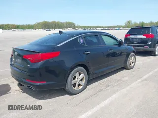 2013 Kia Optima LX with VIN 5XXGM4A72DG094053, listed as a IAAI auction lot 42095069 with 141,409 mi miles. Bid and sale history available at carsss.com. Image 4.