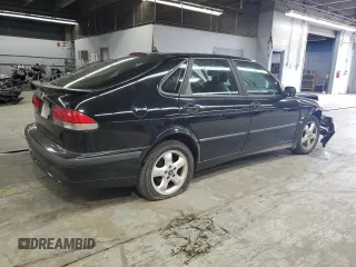 2001 Saab 9-3 z VIN YS3DF55K612039150, wystawiony jako Copart lot #56396025 z przebiegiem 106 433 mil mil oraz Szkoda całkowita • Salvage title. Historia ofert i sprzedaży dostępna na DreamBid. Obrazek 3.