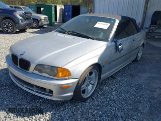 2001 BMW 3 Series 330Ci with VIN WBABS53421JU87323, listed as a IAAI auction lot 41596451 with 1 mi miles. Bid and sale history available at carsss.com. Image 2.
