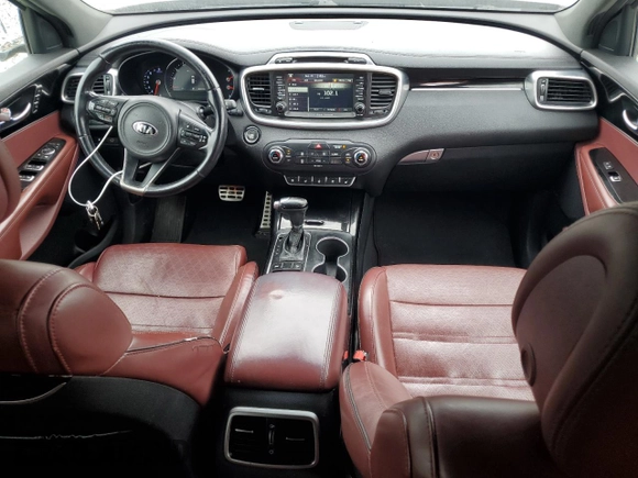 2016 Kia Sorento SXL with VIN 5XYPK4A14GG059158, listed as a Copart auction lot 72459954 with 264,218 mi miles and Salvage Title. Bid and sale history available at carsss.com. Image 8.