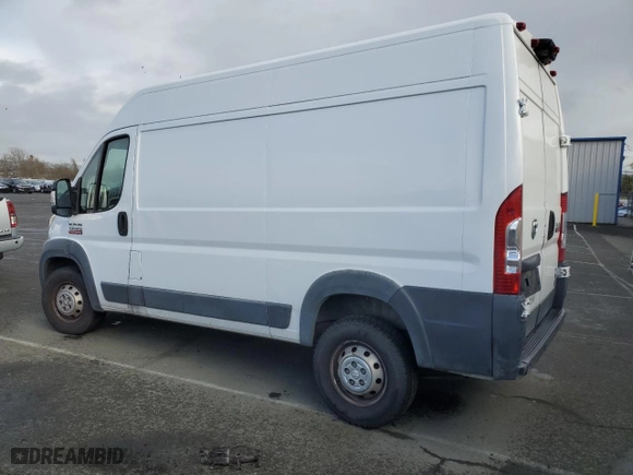 2018 Ram ProMaster Cargo Van with VIN 3C6TRVBG2JE127312, listed as a Copart auction lot 49311575 with 0 mi miles and Clean Title. Bid and sale history available at carsss.com. Image 2.