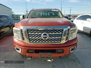 2016 Nissan Titan SV with VIN 1N6BA1F28GN505671, listed as a Copart auction lot 57512795 with 110,050 mi miles and Clean title. Bid and sale history available at DreamBid. Image 5.