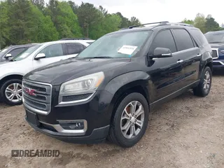 2014 GMC Acadia SLT z VIN 1GKKVRKD3EJ216820, wystawiony jako IAAI lot #41961334 z przebiegiem 151 943 mil mil oraz . Historia ofert i sprzedaży dostępna na DreamBid. Obrazek 2.