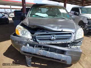 2003 Honda Pilot EX with VIN 2HKYF185X3H528255, listed as a IAAI auction lot 41686159 with 261,283 mi miles. Bid and sale history available at carsss.com. Image 6.