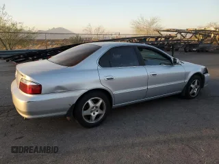 2002 Acura TL with VIN 19UUA56622A001690, listed as a Copart auction lot 71303934 with 158,297 mi miles and Salvage Title. Bid and sale history available at carsss.com. Image 3.