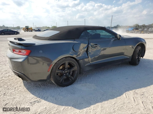 2017 Chevrolet Camaro 1SS with VIN 1G1FF3D74H0176670, listed as a Copart auction lot 48344125 with 0 mi miles and Salvage Title. Bid and sale history available at carsss.com. Image 3.