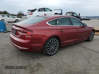 2018 Audi A5 Sportback Prestige with VIN WAUCNCF55JA128987, listed as a Copart auction lot 46328073 with 47,054 mi miles. Bid and sale history available at carsss.com. Image 3.