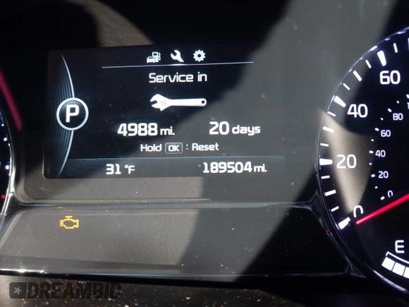 2014 Kia Optima SX Turbo with VIN 5XXGR4A62EG272392, listed as a IAAI auction lot 41236920 with 189,504 mi miles and . Bid and sale history available at DreamBid. Image 15.