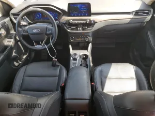 2020 Ford Escape Titanium Hybrid with VIN 1FMCU0DZXLUA07024, listed as a Copart auction lot 61547795 with 36,965 mi miles and Salvage title. Bid and sale history available at DreamBid. Image 8.